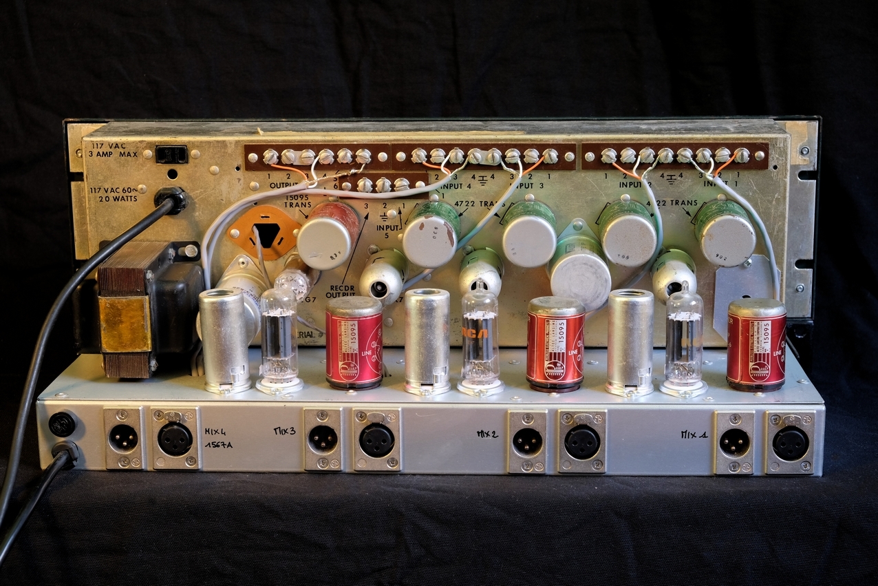 Altec 1567A 5 préampli studio Neve Ampex Avalon lampes Manley
