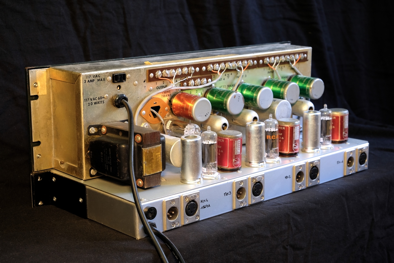Altec 1567A 4 préampli studio Neve Ampex Avalon lampes Manley