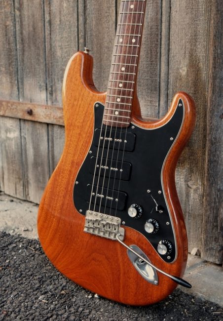 Strat Stratocaster P90 set neck mahogany SG special Gibson acajou