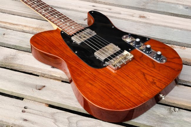 Telecaster Fender Deluxe PAF Tom Holmes custom