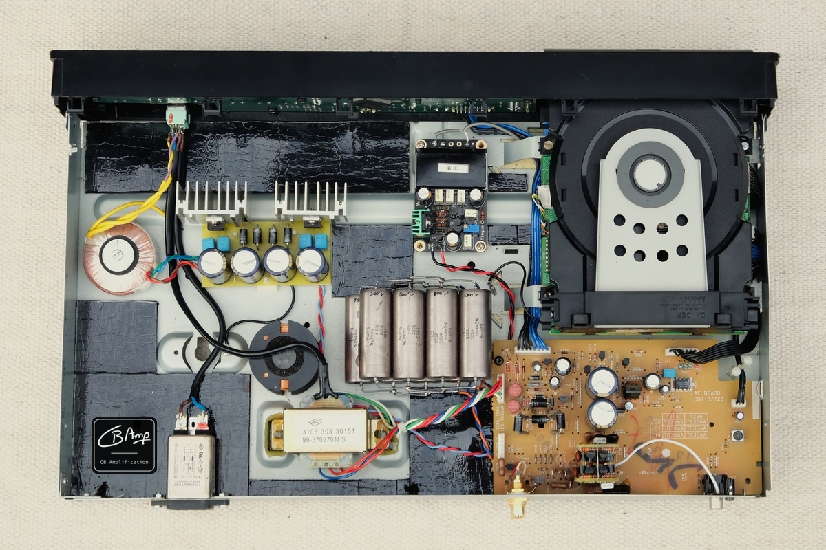 CD4000 marantz CD723 philips tweak mods modifications